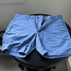 J. Crew Light Blue Flat Front Shorts